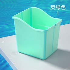 寵物洗澡盆 貓咪專用浴盆 可摺疊泡澡桶, 薄荷綠, 1個