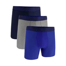 언더아머 로고 웨이스트밴드 복서 브리프 3팩 세트