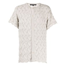 로빈린치 웨이브 반소매 가디건