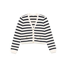 프레임 스트라이프 가디건