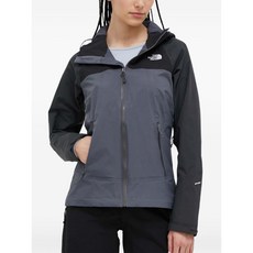 노스페이스 스트라토스 로고 디테일 후드 재킷