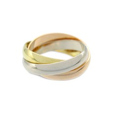 까르띠에 중고 2010's 트리니티 18K 골드 링