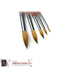 Edinburgh Realism 愛丁堡純貂毫圓頭畫筆 E045, 1個, 14