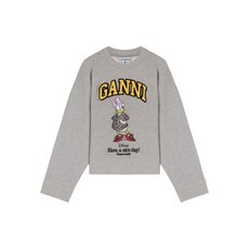 가니 X 디즈니 그래픽 스웨트셔츠
