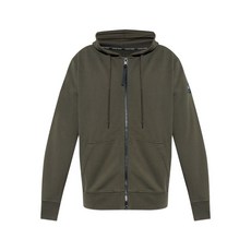 캐나다구스 휴론 로고 패치 후드 집업