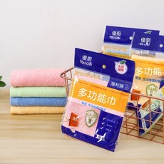 優廚 多功能巾 10A級抗菌 吸油去油不掛油 加厚升級, 1個, 8條實惠裝
