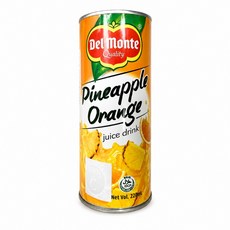 Del Monte 鳳梨柳橙綜合果汁飲料 220ml, 1個