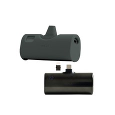 iWALK TWINS 雙頭直插式行動電源 5000mah, 午夜黑, LPX001