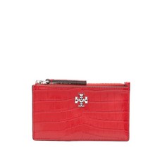 토리 버치 크로커다일 엠보스드 지퍼 지갑