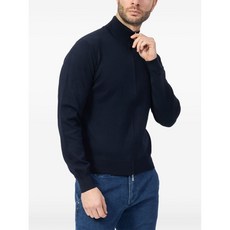 그란사소 하이 넥 집업 가디건