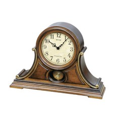 RHYTHM CLOCK 日本麗聲英倫風西敏寺鐘聲高級典雅原木音樂鐘擺座鐘 型號:CRJ733UR06【神梭鐘錶】