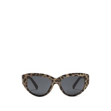 돌체앤가바나 레오파드 프린트 캣아이 프레임 선글라스