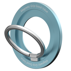 GoodValue MagSafe 磁吸指環手機支架 多角度調整 穩固支撐 單手操作更方便, 紫色, 1個