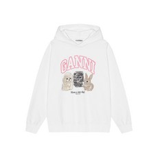 가니 그래픽 프린트 후디