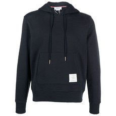 톰 브라운 로고 패치 후디