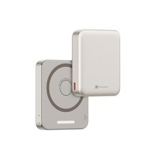 NICONICO 小魔方三合一磁吸行動電源5000mAh POT-569, 原色鈦