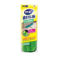 妙潔 輕巧拖 去污超纖布 乾濕兩用, 1個