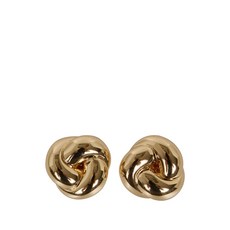 셀프포트레이트 knot-detail earrings