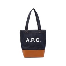 A.P.C. 로고 디테일 토트 백