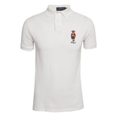 폴로 랄프 로렌 중고 폴로 베어 자수 폴로 셔츠