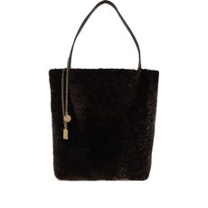 끌로에 시어링 패널 토트 백