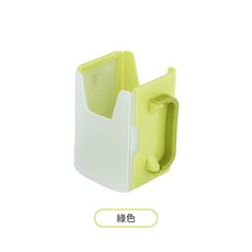 兒童鋁箔包飲料輔助杯架 輔助杯架 防擠壓杯架 牛奶杯架 飲料杯架 折疊杯架 防灑杯架 鋁箔包杯架 喝奶神器, 綠色, 1個
