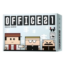 Office 21 辦公室 21 Jacky Huang 繁體中文 桌遊, 1個, Office 21,升級厚套
