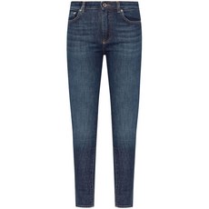 돌체앤가바나 로고 장식 스키니 진