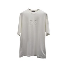 발렌시아가 중고 크레스트 자수 티셔츠