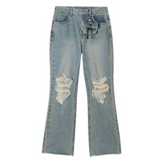 뮤지엄디비전 레이스 패널 프린지 진