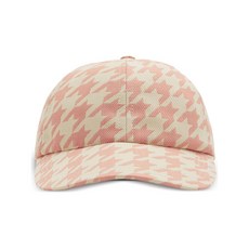 버버리 하운즈투스 체크 베이스볼 캡 모자