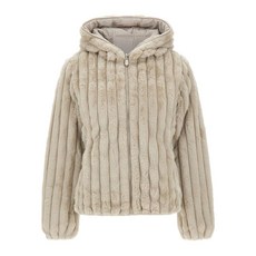 세이브더덕 골지 후드 재킷