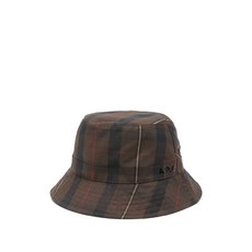 A.P.C. 플레이드 패턴 버킷 햇