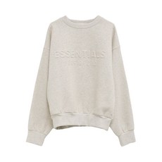 피어오브갓 엠보스드 로고 스웨트셔츠