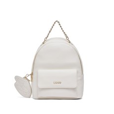 리우조 탈부착식 동전 지갑 로고 장식 백팩