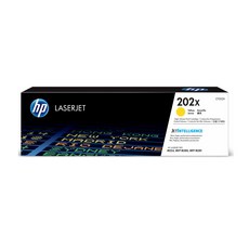 HP CF502X 202X 黃色 原廠原裝碳粉匣 適用於 M254 / M280 / M281, 1個