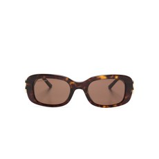 발렌시아가 다이너스티 톨토이즈셸 직사각 프레임 선글라스