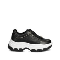 게스 로고 장식 플랫폼 스니커즈