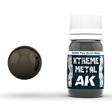 AK極致金屬系列 AK485 蒼白燒鐵 模型漆 35ml, 1個