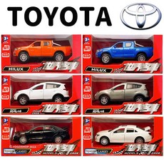 鼎豐 TOYOTA 模型車 CAMRY RAV4 HILUX 合金車, 1個, HILUX | 橘色 | (7) | 一台入