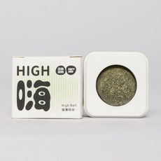 SOFTZOO 旋轉貓草球 貓薄荷 木天蓼 蟲癭果 可替換 去毛球 逗貓球 逗貓神器 寵物嗨球 磨牙 貓玩具 流體動物, 1個