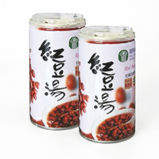 屏東縣農會 6入屏農紅豆湯320g 萬丹紅豆 甜品 送禮 紅豆湯 年貨 美食 伴手禮 全素 禮盒 紅豆, 1套