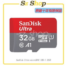 SanDisk Ultra microSDXC UHS-I (A1) 記憶卡, 1個, 32GB