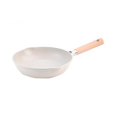 家用麥飯石不沾鍋炒鍋 24CM 適合1-3人使用 導熱均勻, 24cm無蓋, 1個, 24cm無蓋