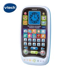 英國 Vtech 亮彩互動學習小手機 多功能寶寶玩具手機 學習時間 拍照音效, 1個