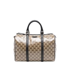 구찌 중고 2000-2015 미디엄 GG 크리스털 조이 보스턴 백