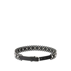 이자벨 마랑 잘라 물결 스터드 레더 벨트