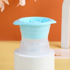 矽膠大冰球模具 製冰盒 冰塊球製冰, 冰球模具【顏色隨機】, 1個