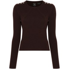 핀코 러브 버드 모티프 스웨터