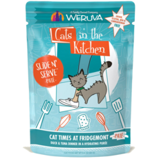 Weruva 凱特美廚 貓咪易開餵主食餐包 喵咪歌喉讚 鴨肉+鮪魚 85g, 12個